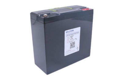 24V 12Ah battery with ABS case features